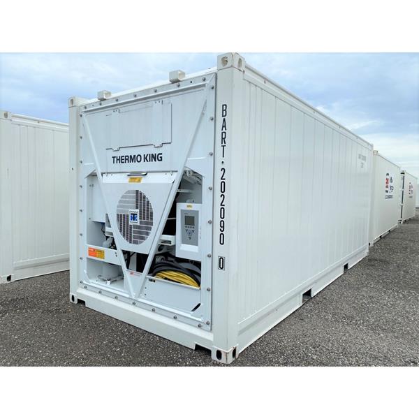 20' Reefer Container with Thermoking Magnum Refrigeration (Dual Temp Cooler-Freezer)