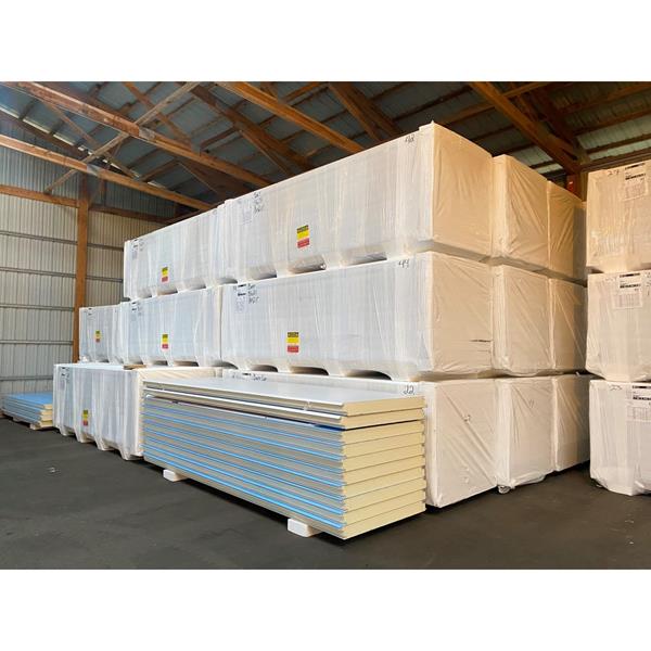 42" x 20' x 4" thick Insulated Cold Storage Panels  
