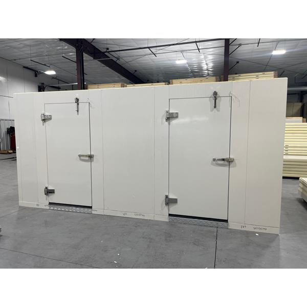 New Barr 8' x 16' x 8'2" H  Cooler-Freezer Combo with Floor 